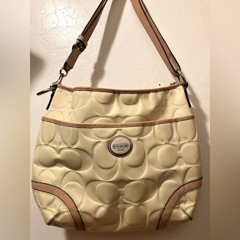 Vintage COACH Peyton Embossed Hobo Bag